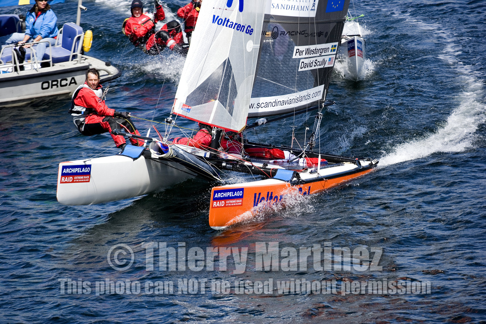 ©ThMartinez. NAGU, Finland, 28 JUNE 2006..Archipelago Raid 2006 (26-30 June 2006) Day 3-  .
