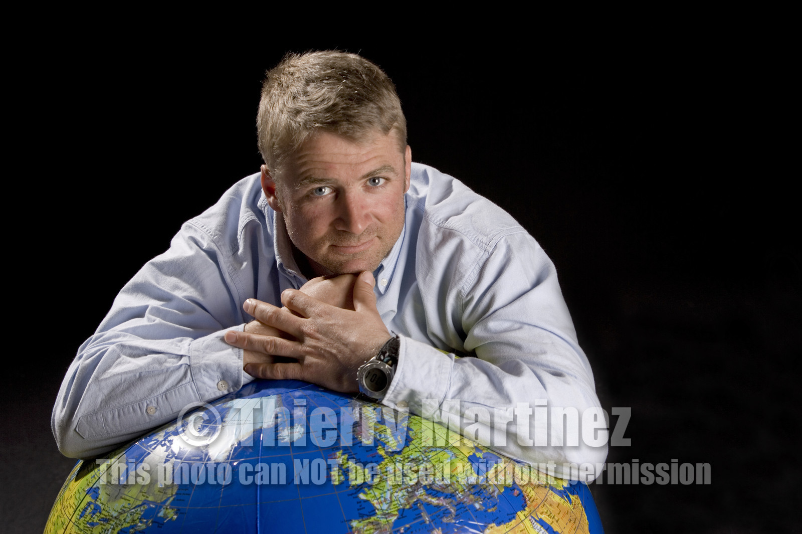 Yann Elies , skipper GENERALI IN STUDIO March 2006