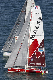 Départ Transat Jacques Vabre 2015.