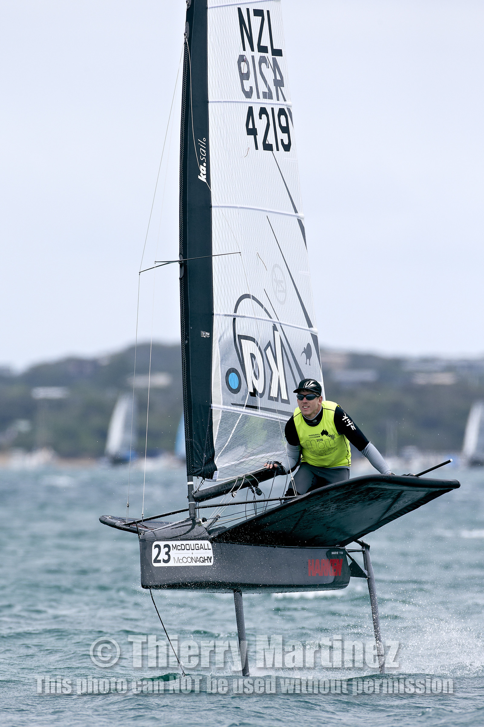 2015 McDougall + McConaghy Moth Worlds. Sorrento - VIC AUSTRALIA  . 6 16 January 2015. Organize by Sorrento Sailing Couta Boat Club.