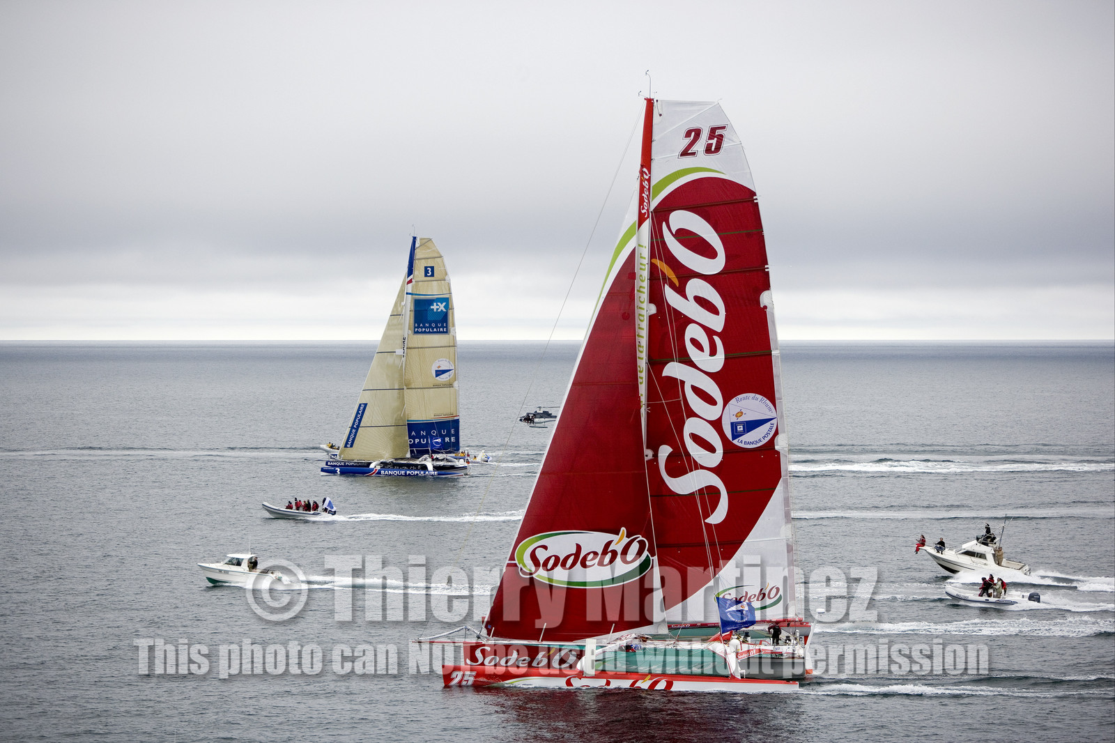 ROUTE DU RHUM Start in St Malo.Oct  2006