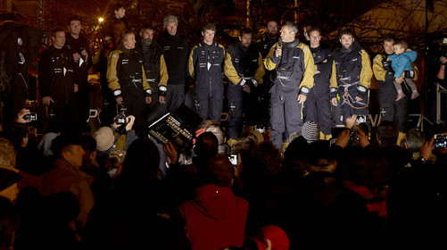 MAXI  SPINDRIFT 2 Jules Verne trophy  2015 2016 attempt.