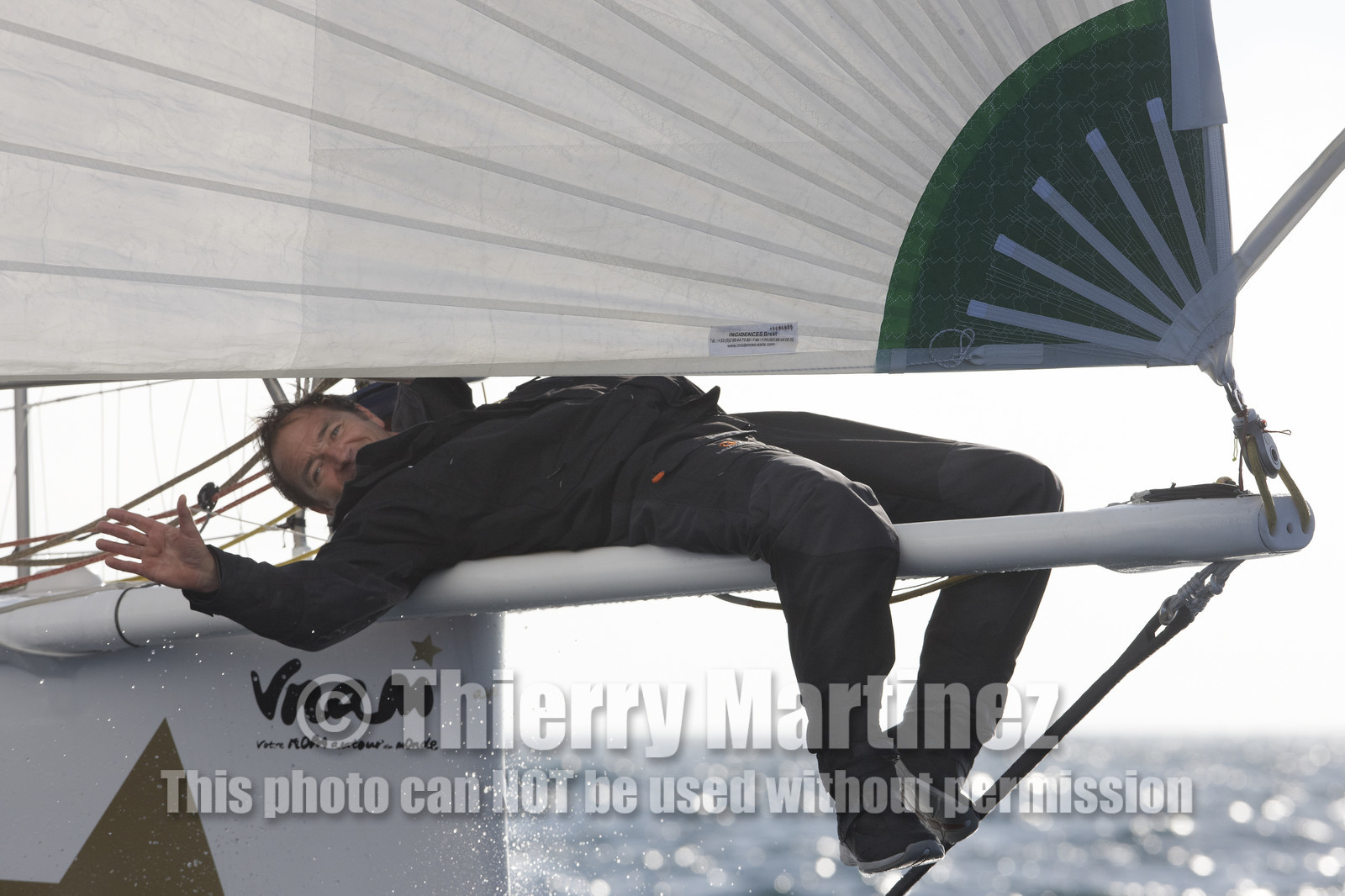 VOTRE NOM AUTOUR DU MONDE , skipper Bertrand de Broc (FRA)