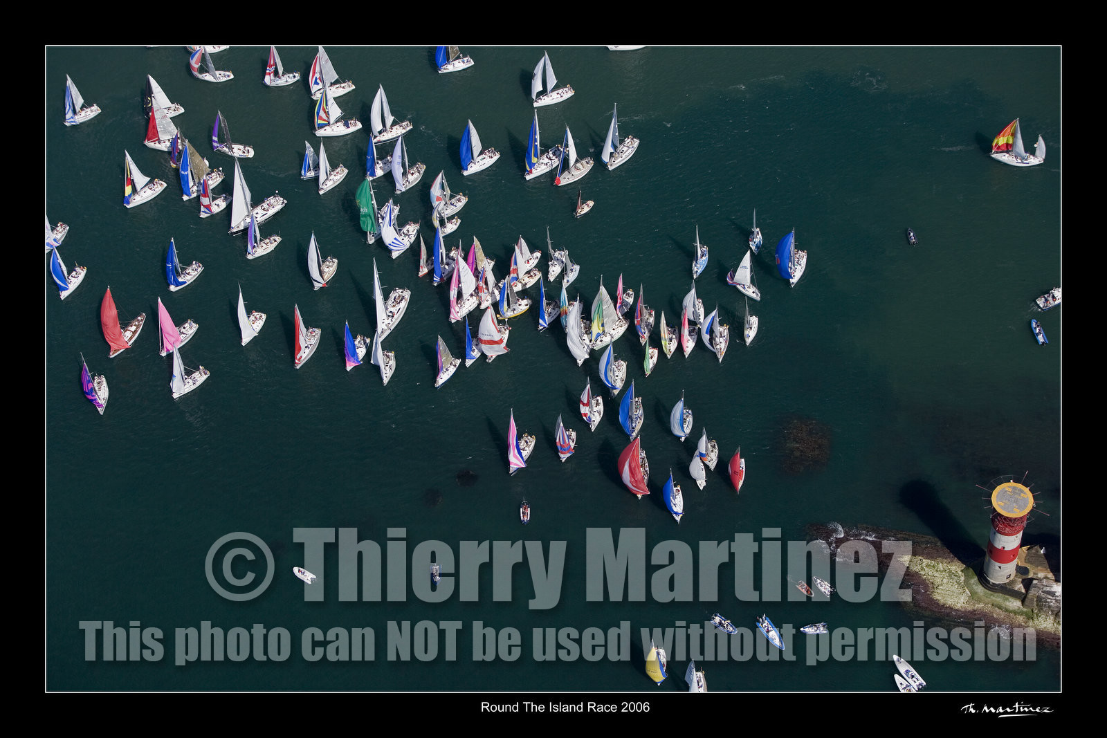 ROUND THE ISLAND RACE, ISLE OF WIGHT-UK . 3  June 2006.