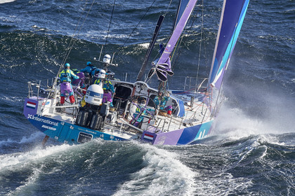 team AkzoNobel  in Volvo Ocean Race 2017-18.