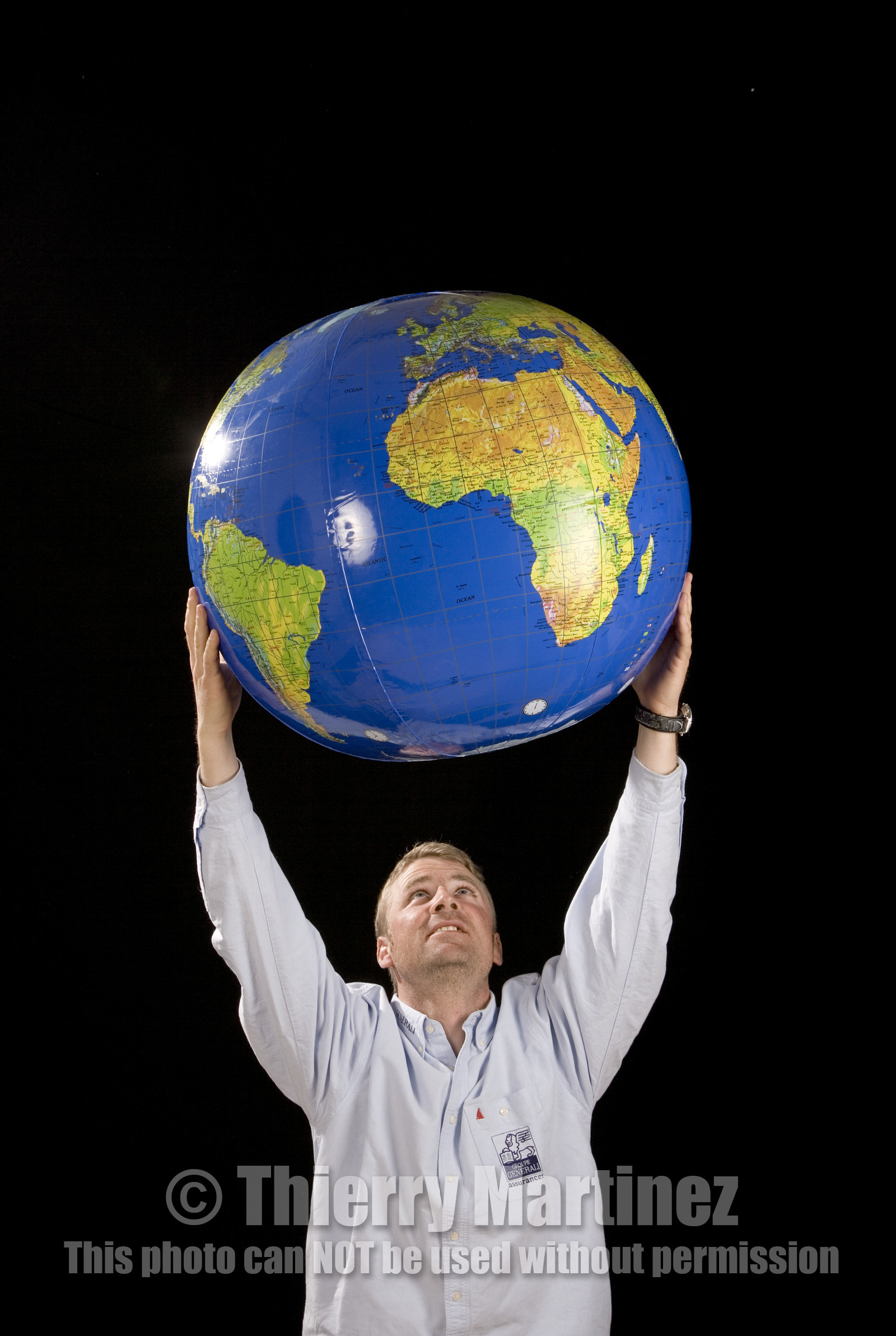 Yann Elies , skipper GENERALI IN STUDIO March 2006