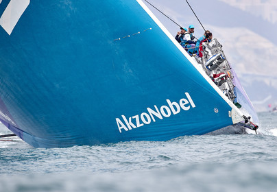 team AkzoNobel  in Volvo Ocean Race 2017-18.