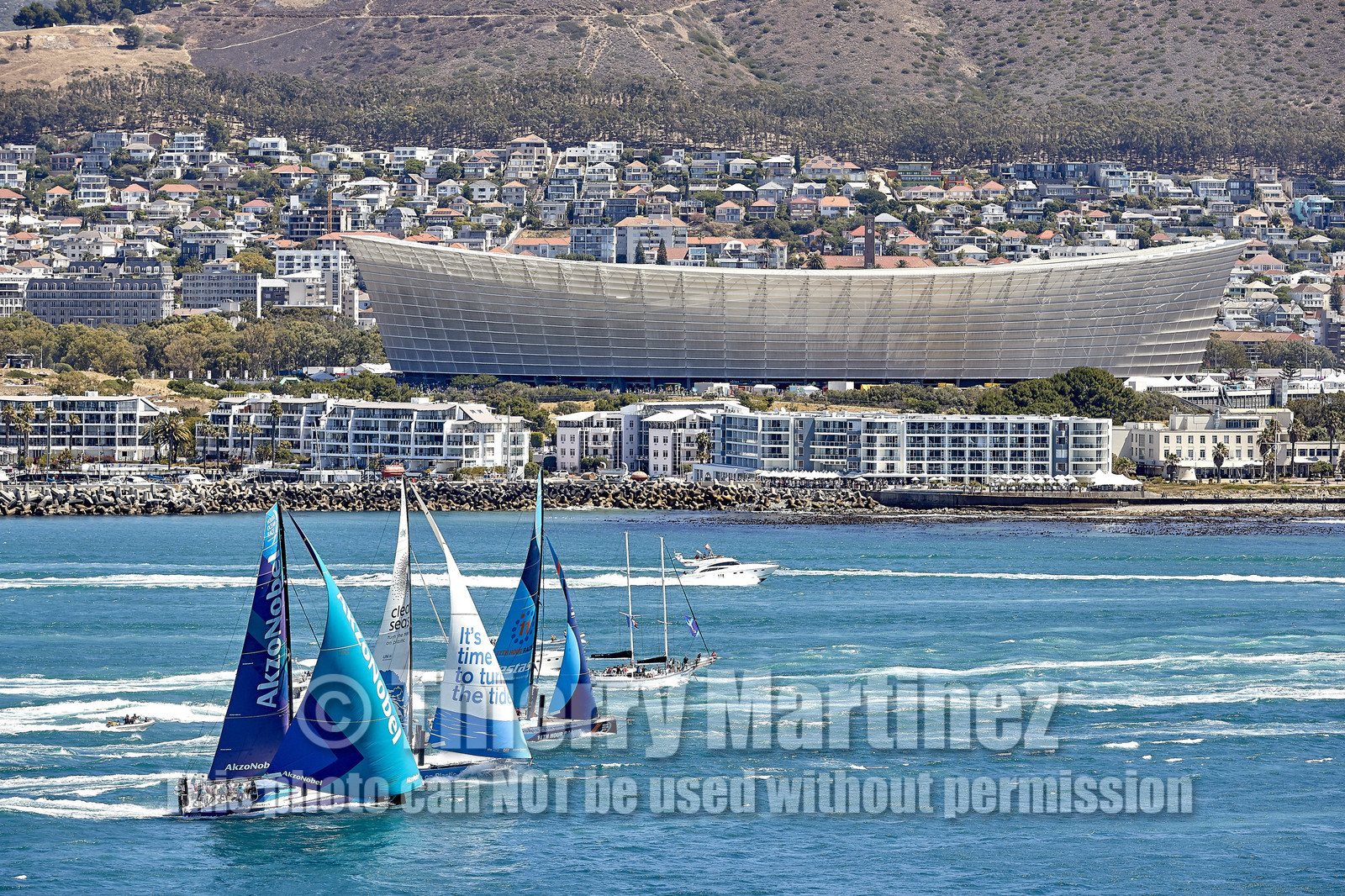 team AkzoNobel  in Volvo Ocean Race 2017-18.