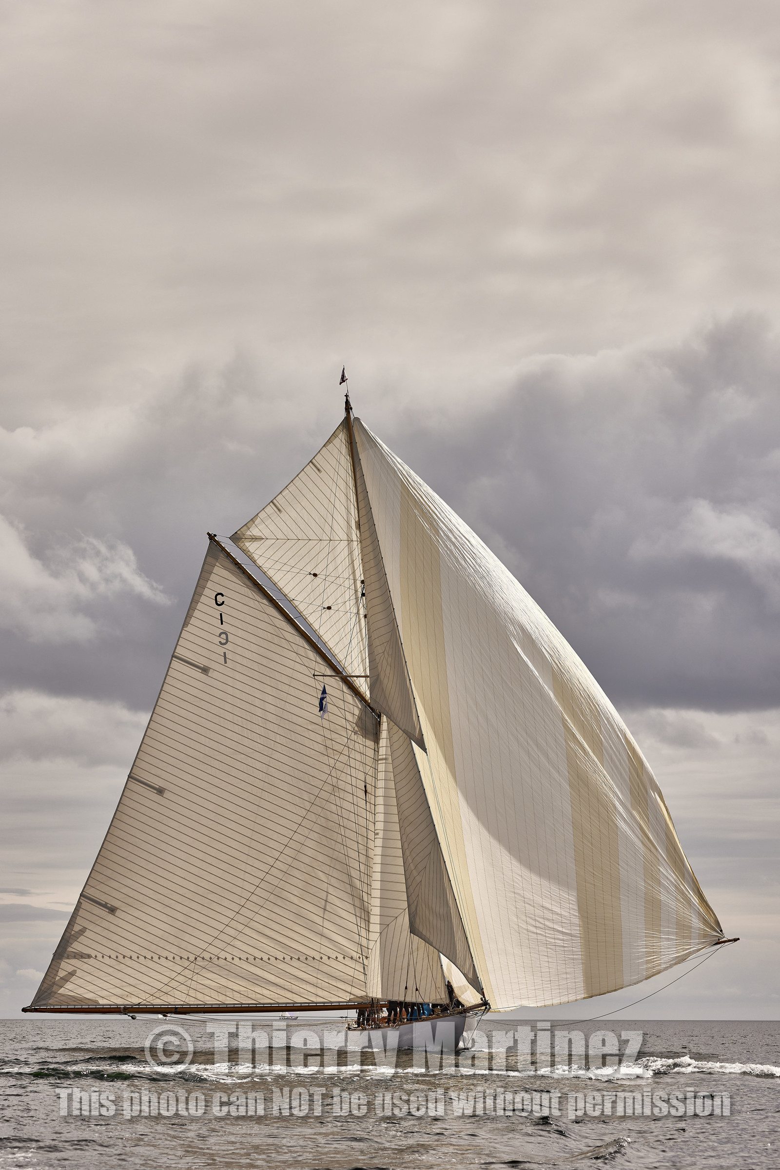 22_23026  © Thierry Martinez.FAIRLIE,SCOTLAND - UK 14th June 20222022 RICHARD MILLE FIFE REGATTA.Day 4 :ROTHESAY (ISLE OF BUTE) to PORTAVADIE.