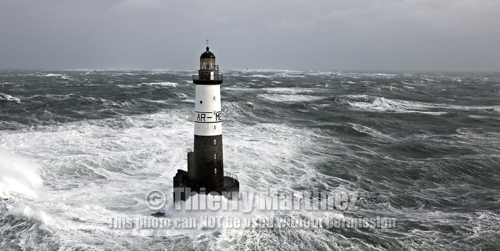 Tempête Ruth pointe Bretagne. 8 Fevrier 2014