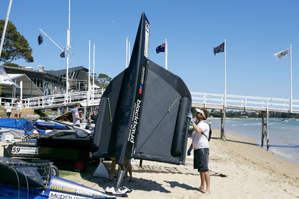 2015 McDougall + McConaghy Moth Worlds. Sorrento - VIC AUSTRALIA  . 6 16 January 2015. Organize by Sorrento Sailing Couta Boat Club.