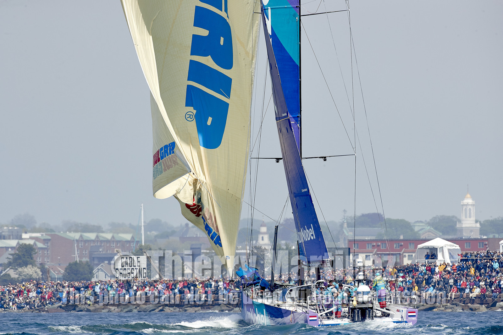 team AkzoNobel  in Volvo Ocean Race 2017-18.