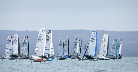 2015 McDougall + McConaghy Moth Worlds. Sorrento - VIC AUSTRALIA  . 6 16 January 2015. Organize by Sorrento Sailing Couta Boat Club.
