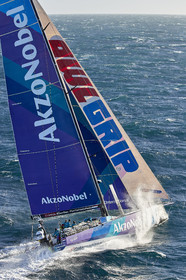 team AkzoNobel  in Volvo Ocean Race 2017-18.
