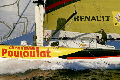 Bernard Stamm (SUI) & Jean Le Cam (FRA) winners of BWR 2014-15 on CHEMINEES POUJOULAT