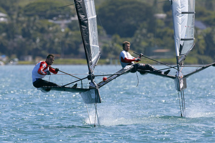 2013 US National International Moth - Kaneohe Bay - Hawaii -USA . 10-11 October 2013