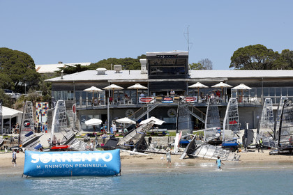 2015 McDougall + McConaghy Moth Worlds. Sorrento - VIC AUSTRALIA  . 6 16 January 2015. Organize by Sorrento Sailing Couta Boat Club.