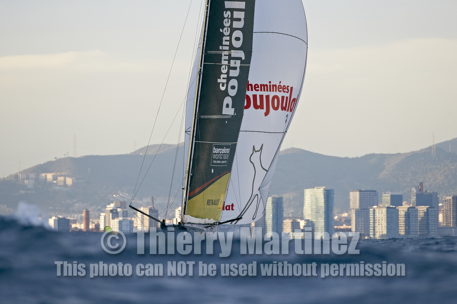 Bernard Stamm (SUI) & Jean Le Cam (FRA) winners of BWR 2014-15 on CHEMINEES POUJOULAT