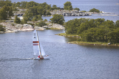 03_3166D © Th.Martinez,STOCKHOLM ARCHIPELAGO SWEDEN,8 07 03-Archipelago Raid (2003)  Day 2.Team JOBMAN Björn Österberg (SWE) & Björn Hansen (SWE)