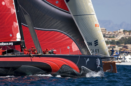 VOLVO OCEAN RACE - 2008 2009. IN-PORT RACE in Alicante-Spain.