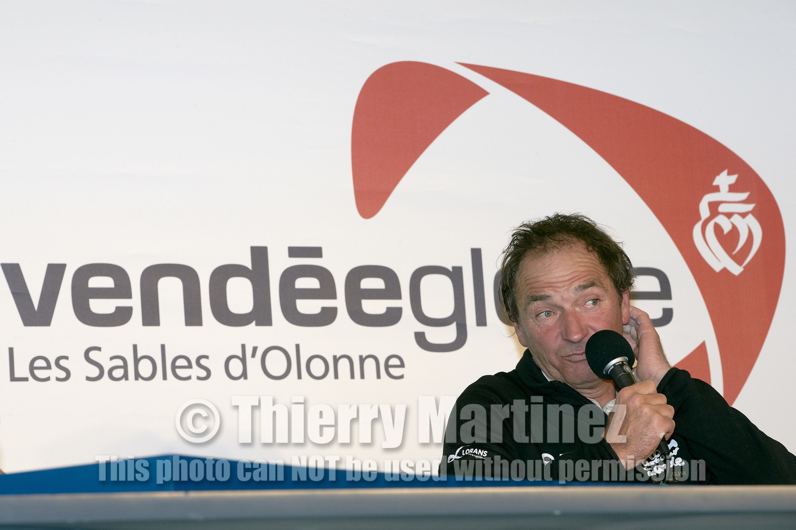 2012 13 VENDEE GLOBE.Bertrand de Broc (FRA) VNAM, aver EDM Projets