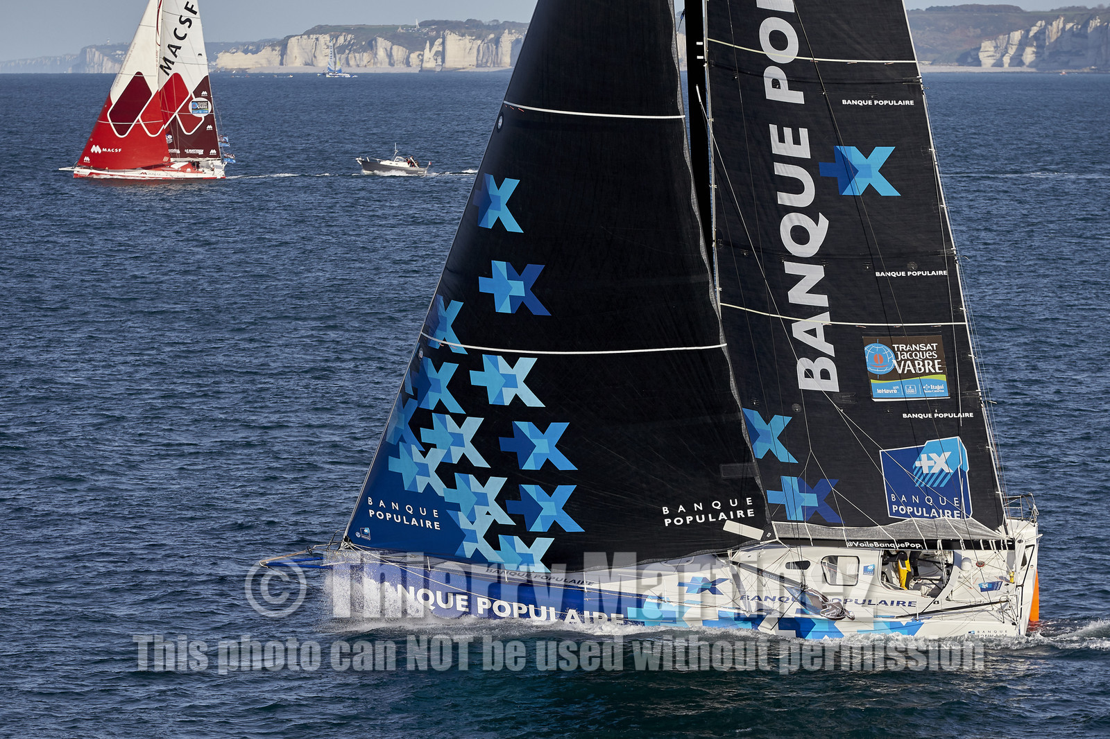 Départ Transat Jacques Vabre 2015.