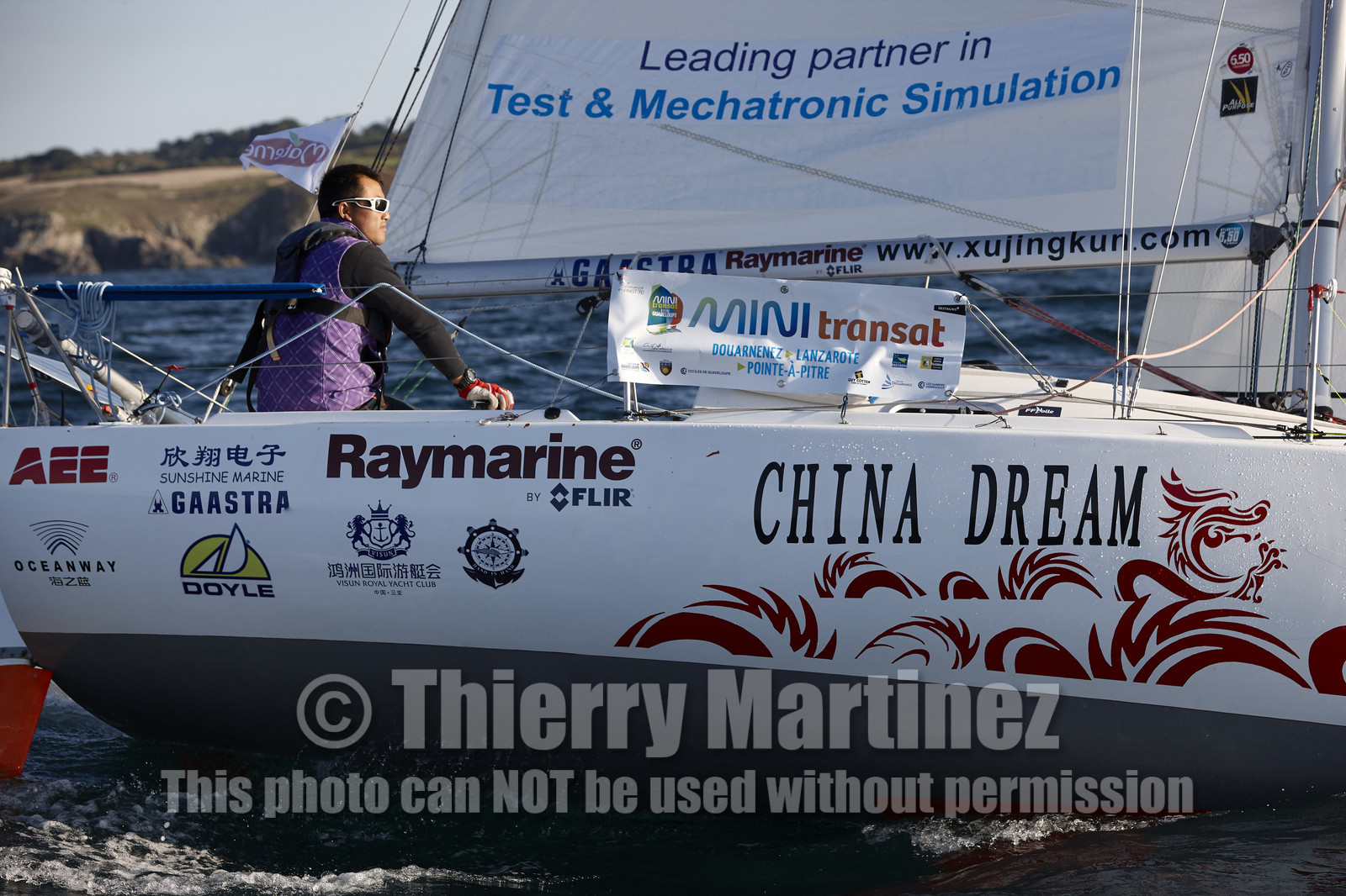 START 2015 MINI-TRANSAT Iles de Guadeloupes. .19 September  2015.