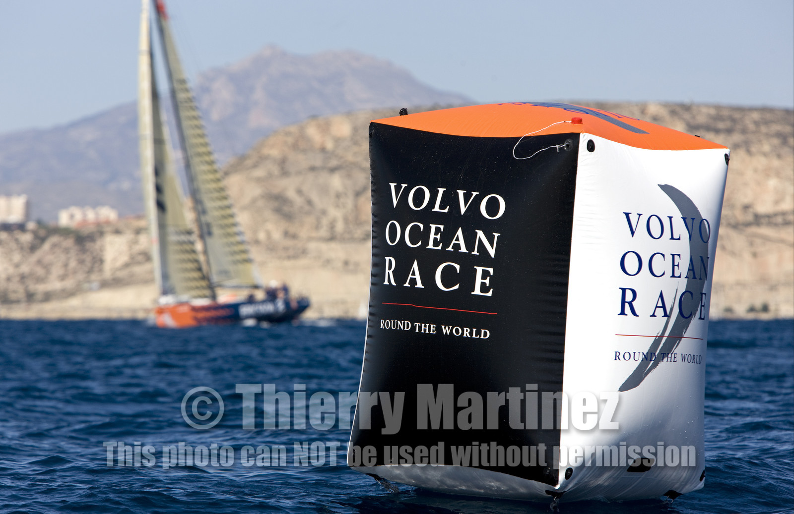 VOLVO OCEAN RACE - 2008 2009. IN-PORT RACE in Alicante-Spain.