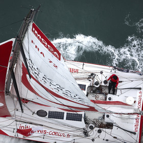 VENDEE GLOBE 2012 13 , Start 10 Nov 2012.