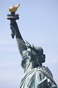 Aerial view of New York City (USA).