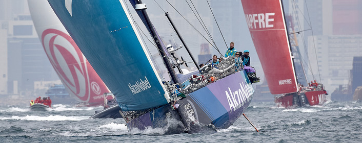 team AkzoNobel  in Volvo Ocean Race 2017-18.