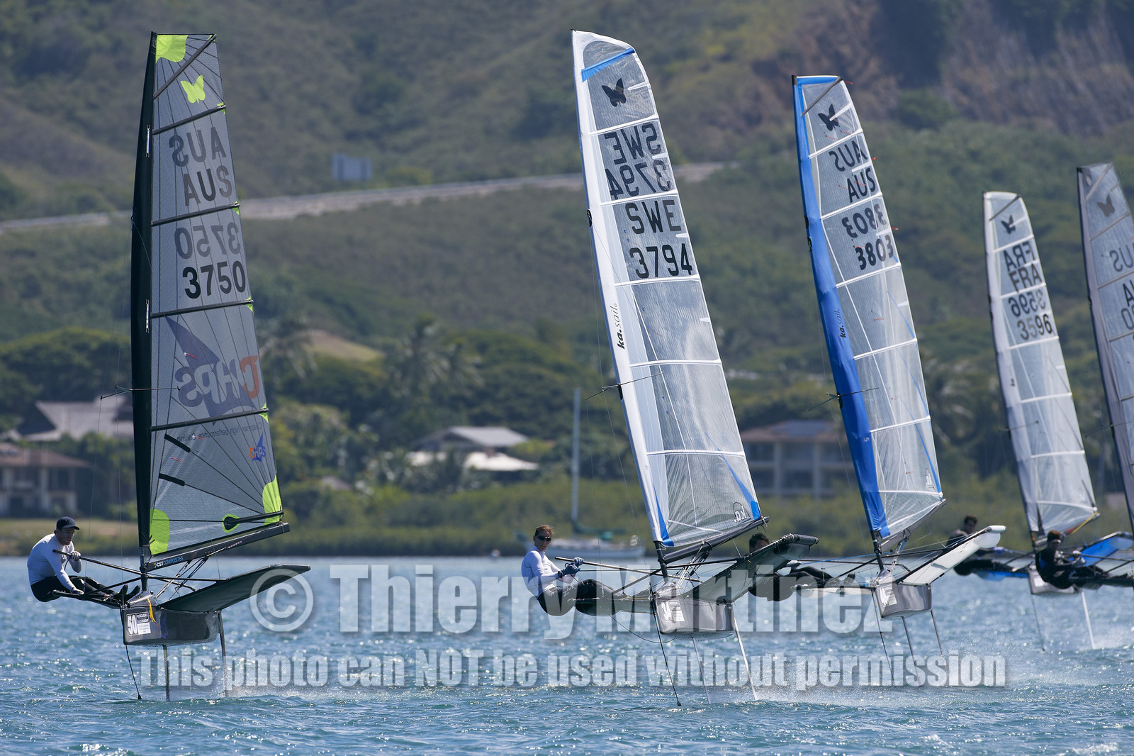 2013 US National International Moth - Kaneohe Bay - Hawaii -USA . 10-11 October 2013