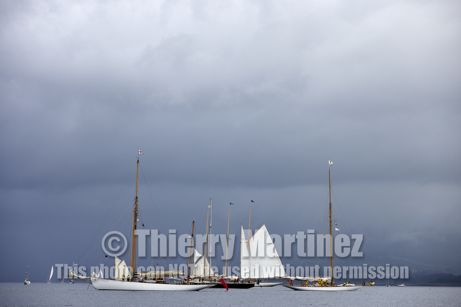 22_17006   © Thierry Martinez.FAIRLIE,SCOTLAND - UK 13th June 20222022 RICHARD MILLE FIFE REGATTA.Day 3;