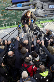 Single-handed sailing round the world record .