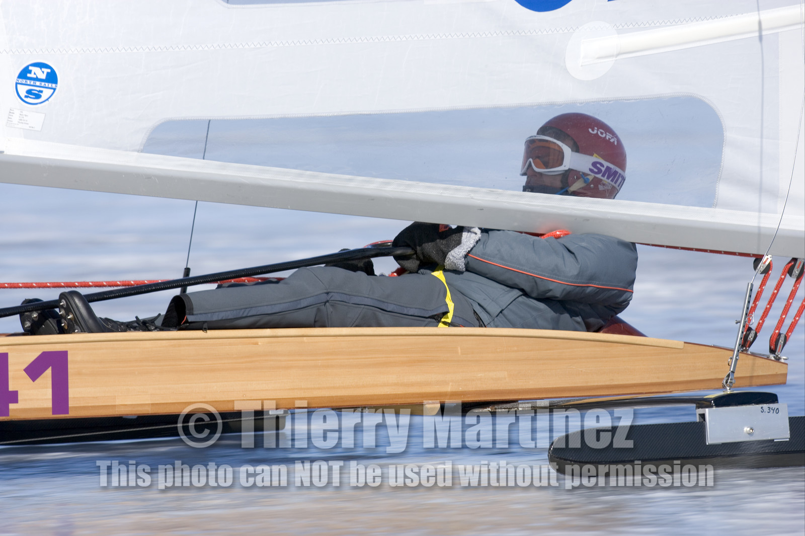 Ice Boats in Stockholm Archipelago - March 2005.