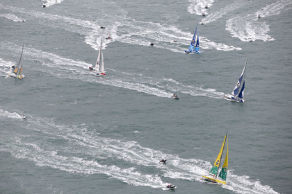 VENDEE GLOBE 2012 13 , Start 10 Nov 2012.