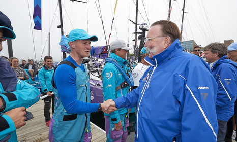 team AkzoNobel  in Volvo Ocean Race 2017-18.