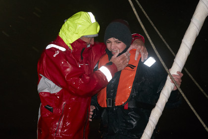 2012 13 VENDEE GLOBE.Bertrand de Broc (FRA) VNAM, aver EDM Projets