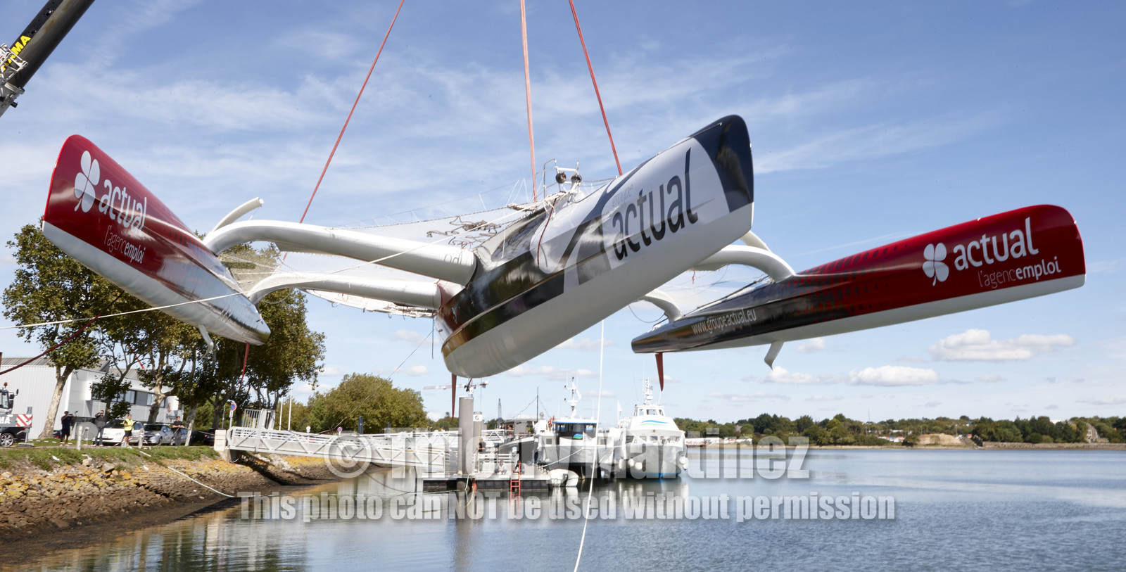 Mise à l'eau ACTUAL-ULTIM 