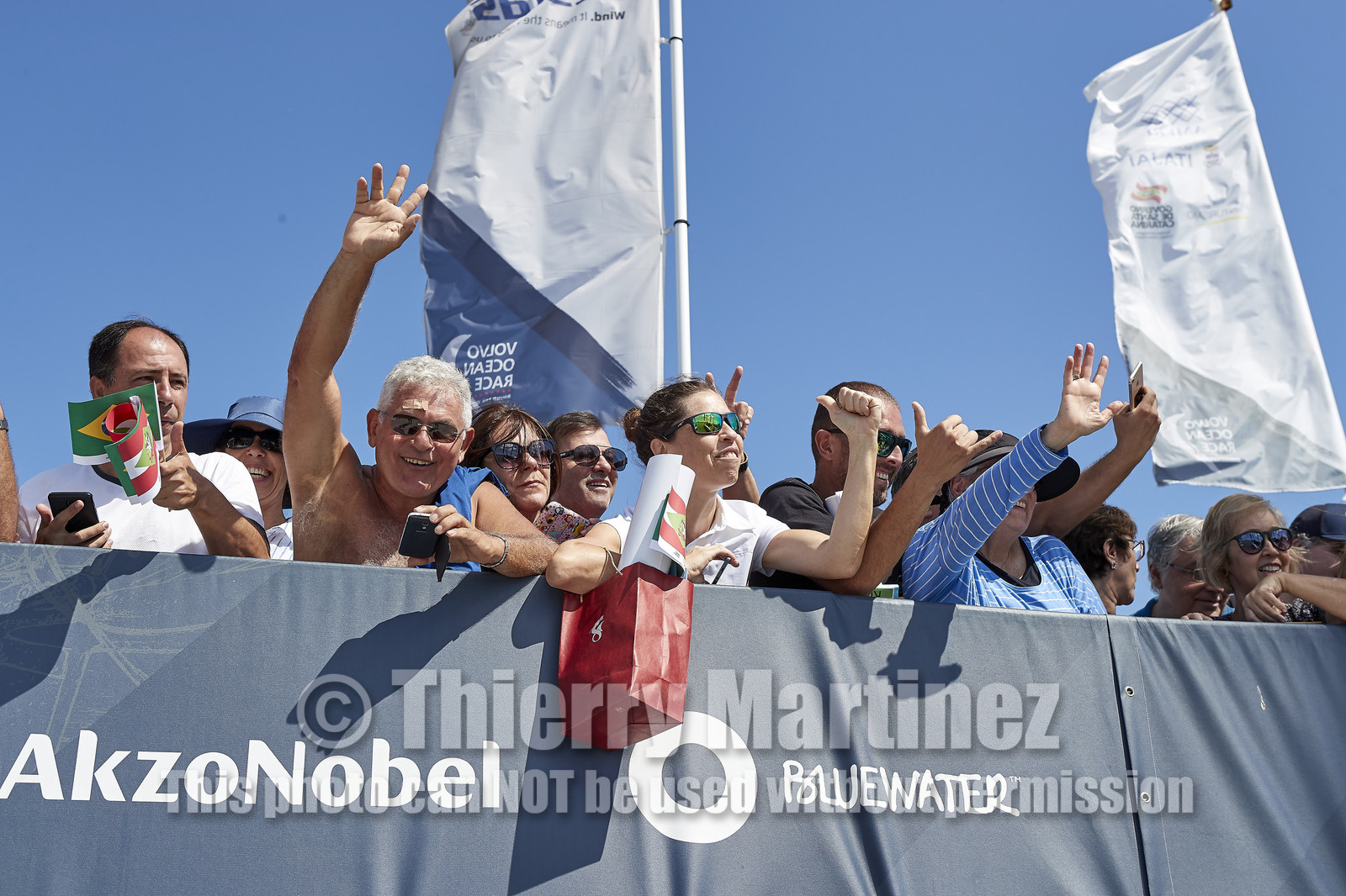 team AkzoNobel  in Volvo Ocean Race 2017-18.