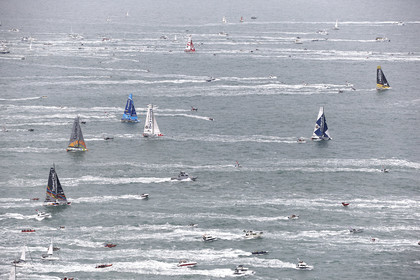 VENDEE GLOBE 2012 13 , Start 10 Nov 2012.