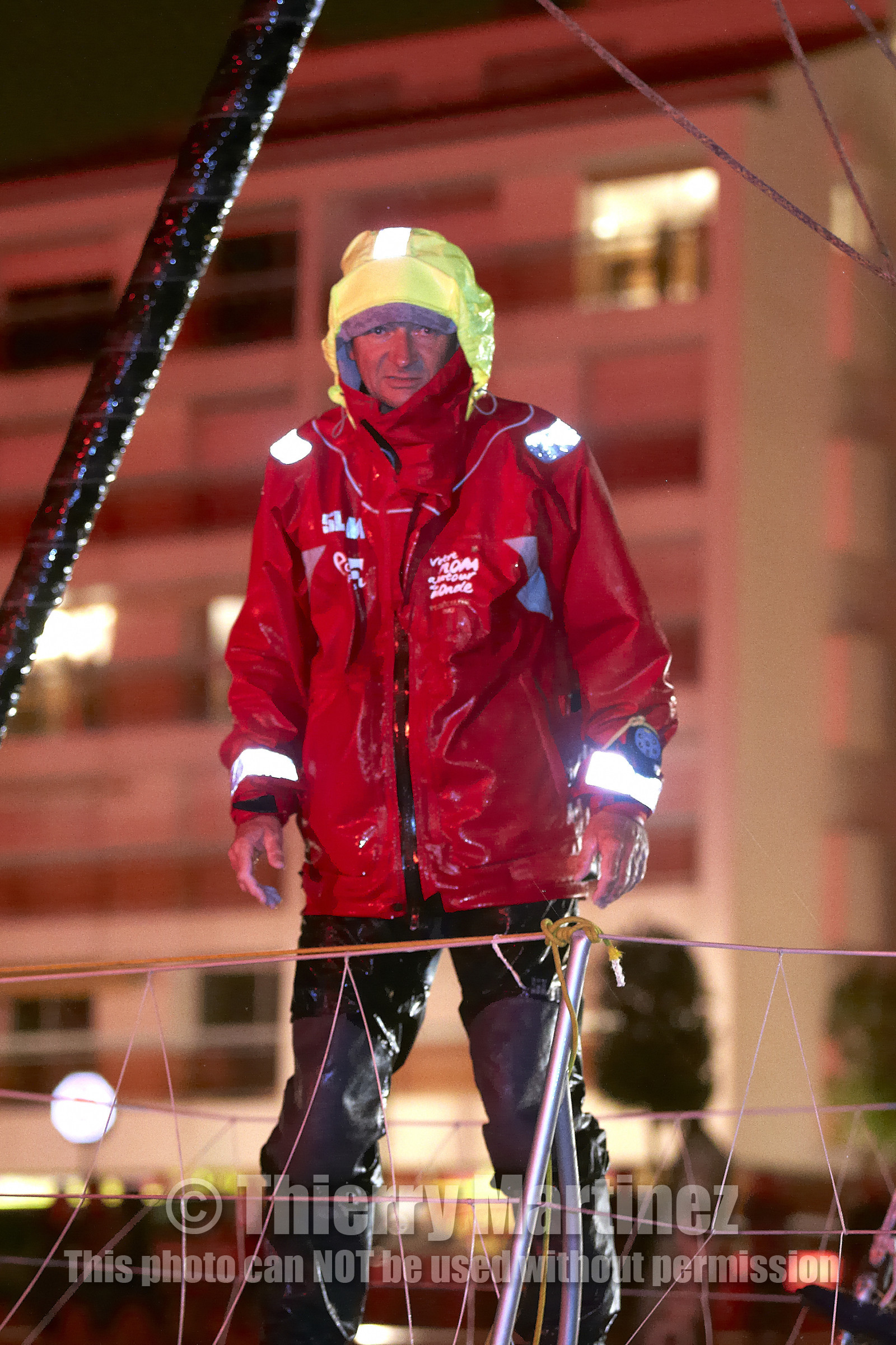 2012 13 VENDEE GLOBE.Bertrand de Broc (FRA) VNAM, aver EDM Projets