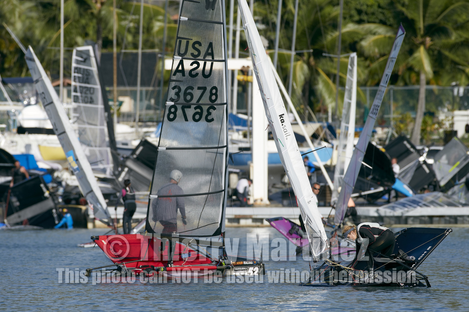 2013 US National International Moth - Kaneohe Bay - Hawaii -USA . 10-11 October 2013
