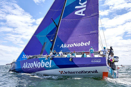 team AkzoNobel  in Volvo Ocean Race 2017-18.