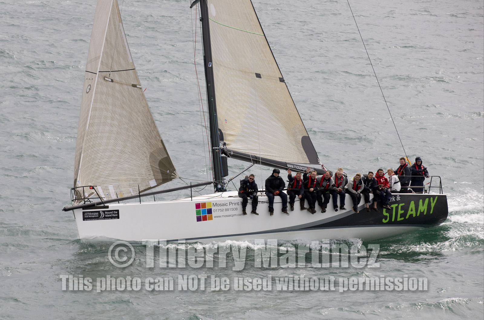 JP Morgan Asset Management Round The Island Race. 80th Anniversary race.