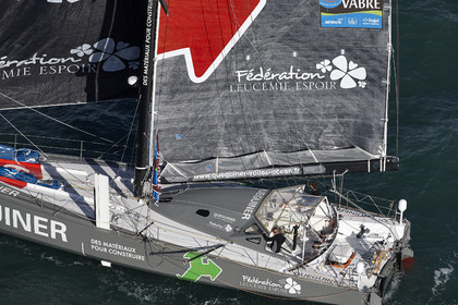 Départ Transat Jacques Vabre 2015.