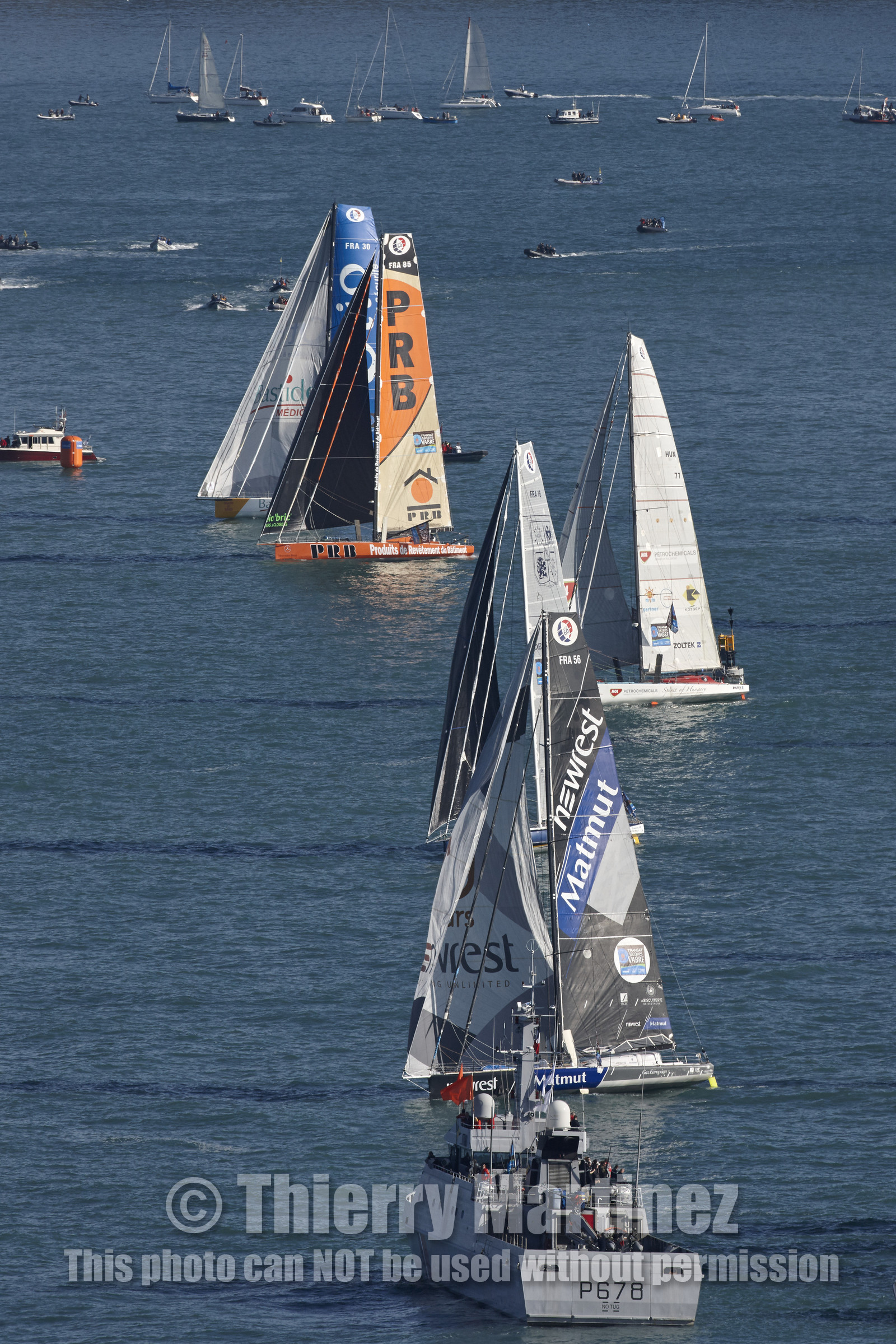 Départ Transat Jacques Vabre 2015.
