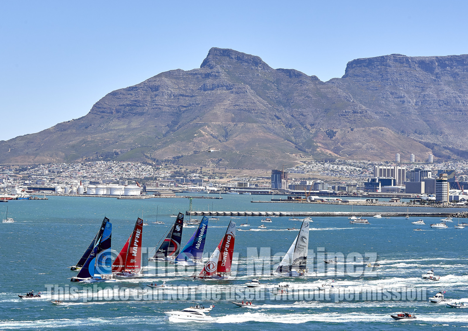 team AkzoNobel  in Volvo Ocean Race 2017-18.
