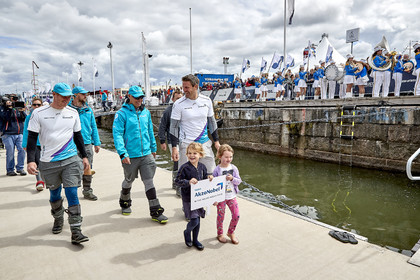 team AkzoNobel  in Volvo Ocean Race 2017-18.
