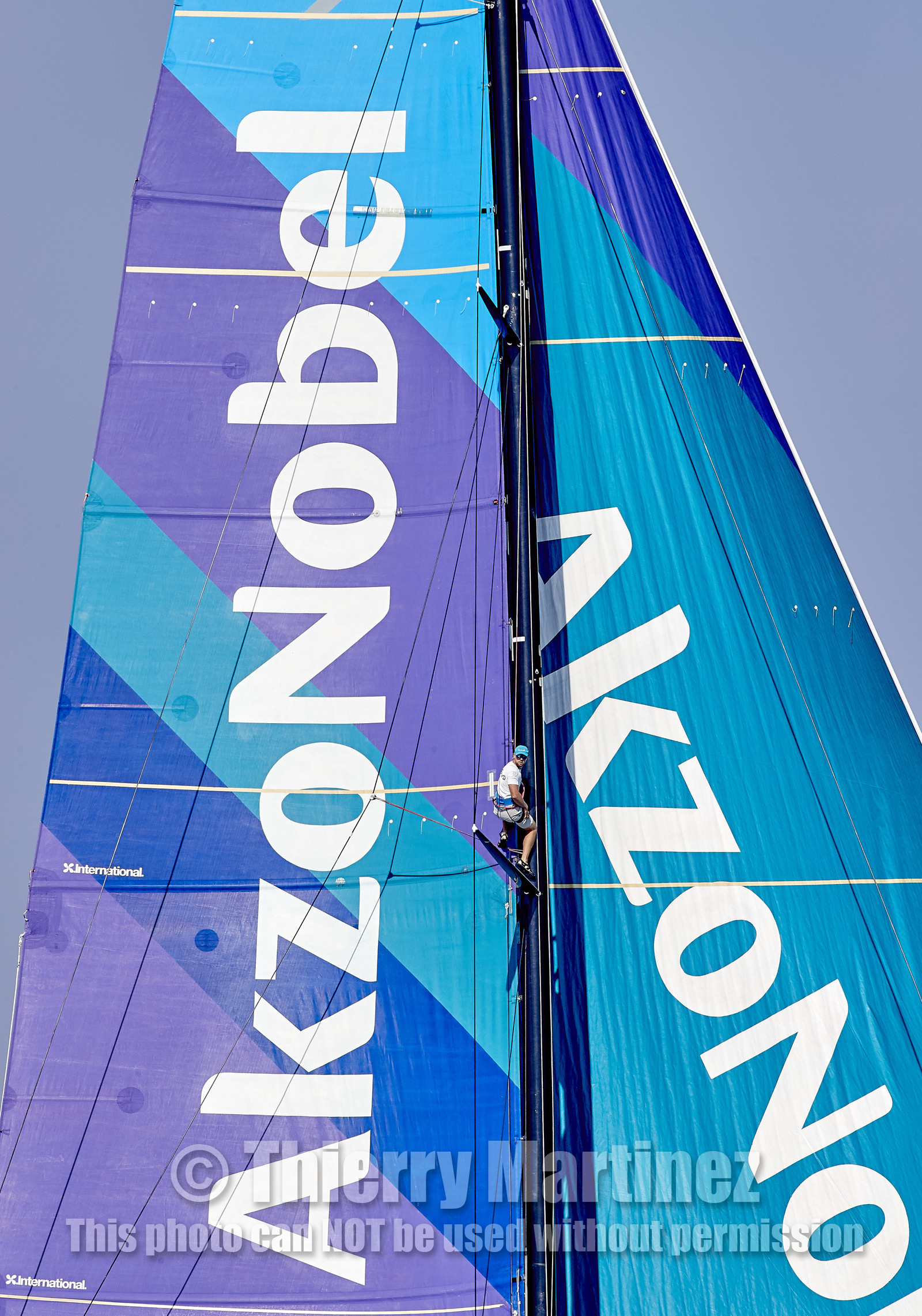 team AkzoNobel  in Volvo Ocean Race 2017-18.